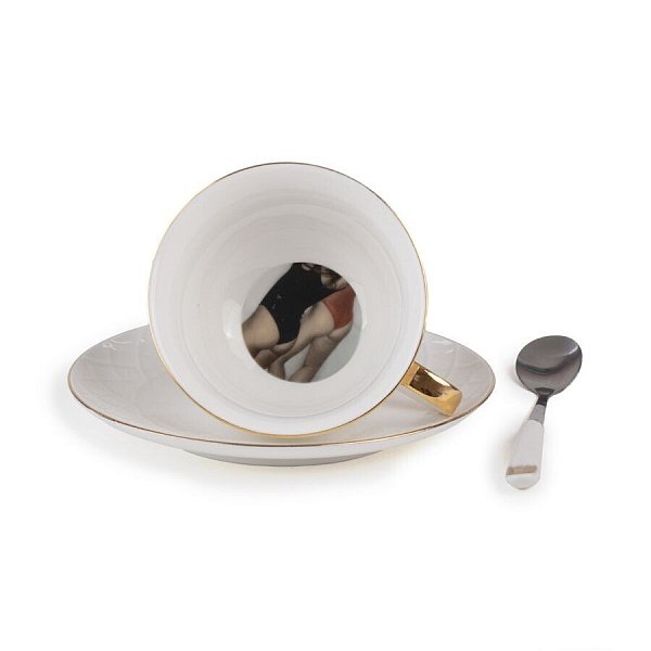 Чайная пара Seletti Lady Tarin Giunone 09965