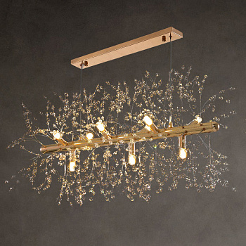 Потолочный светильник ROSALIA LONG L72 Brass by ImperiumLoft