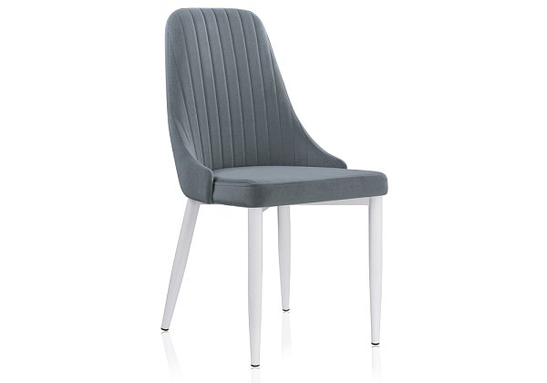 Стул Woodville Kora white / gray 15221