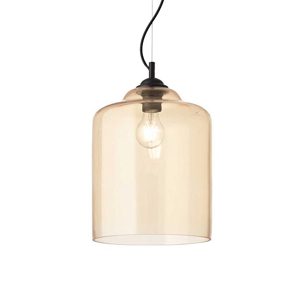 Потолочный светильник Ideal Lux BISTRO' SP1 SQUARE AMBRA 163789