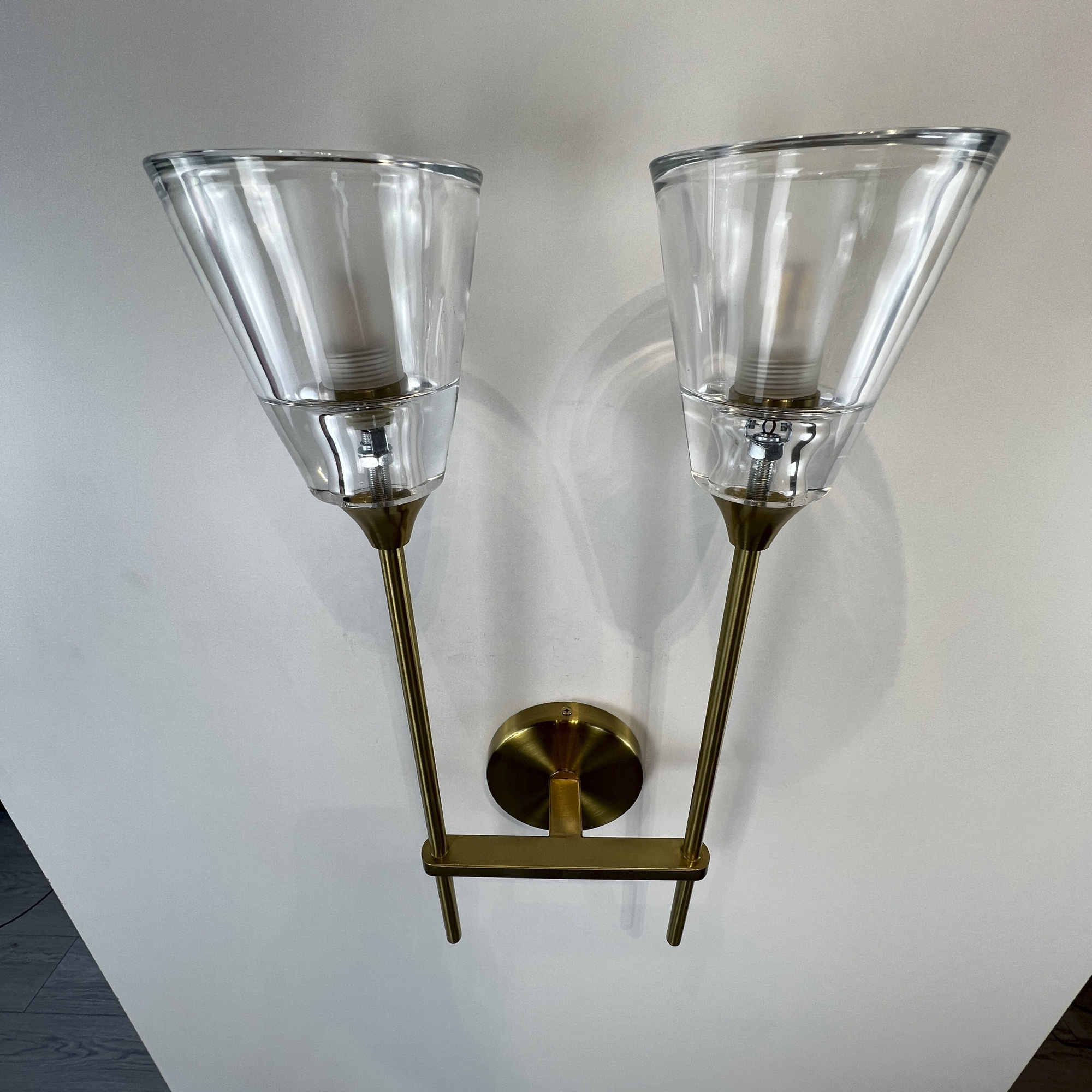Бра Rh Torche De Verre Double Wall Lamp By Imperiumloft