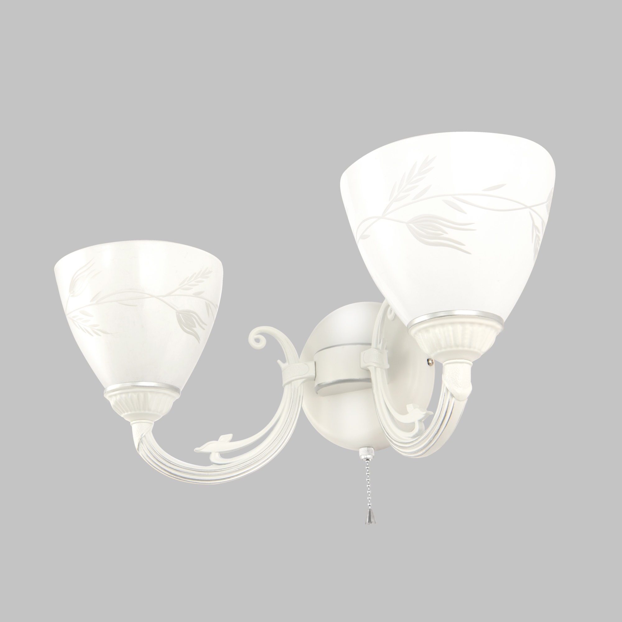 Бра с плафонами 343659/2W WT+SL Arte Milano