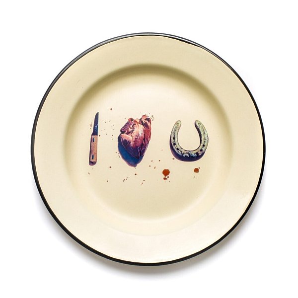 Тарелка Seletti I love u 16837