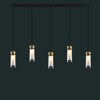 Подвесной светильник VERGE MORE L5 Планка by ImperiumLoft