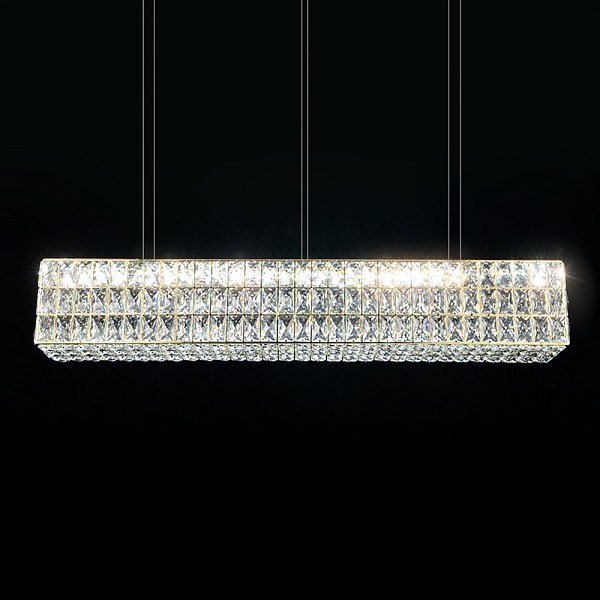 Подвесной светильник ACHILLES B LONG L150 Chrome by ImperiumLoft
