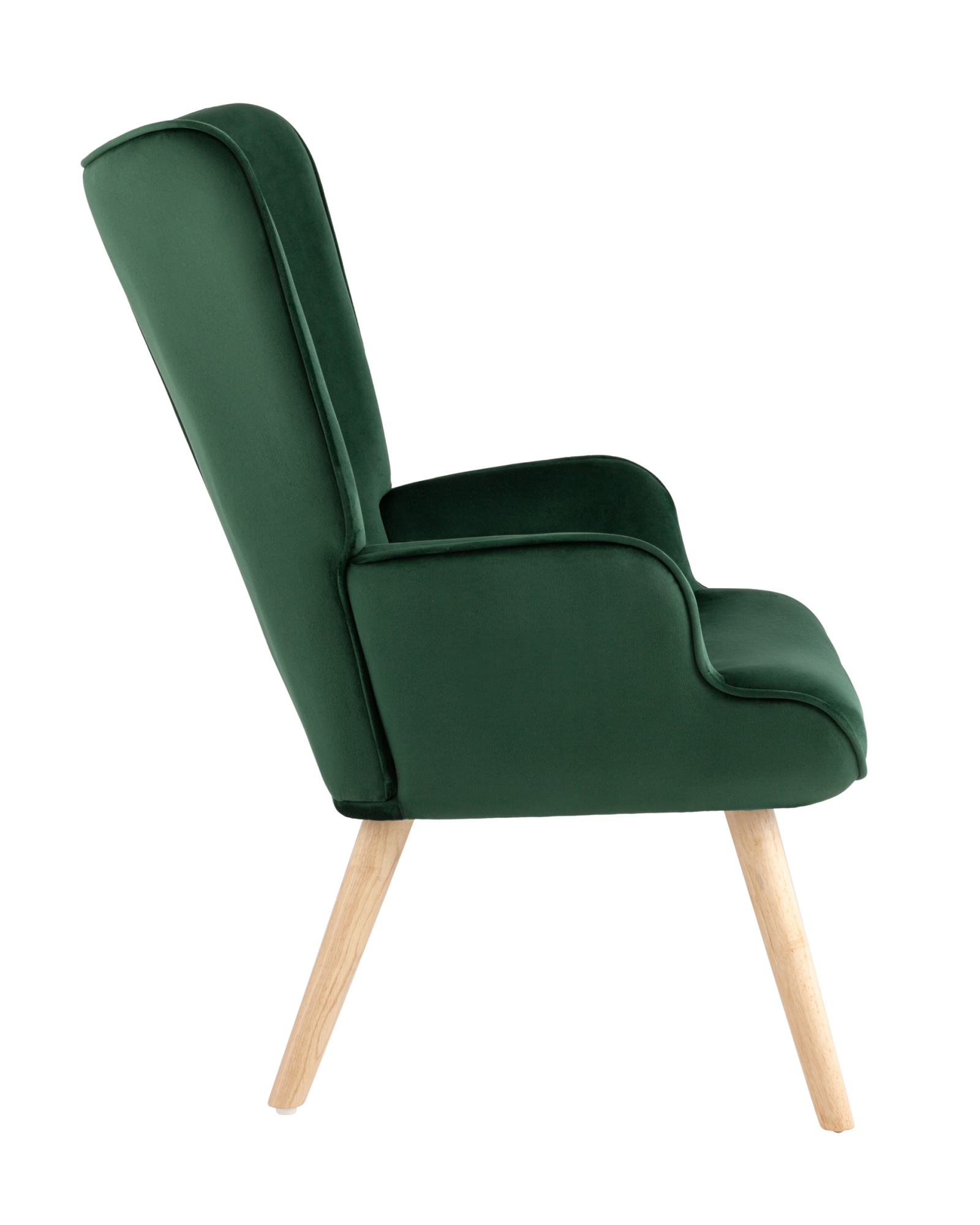 Кресло Хью велюр темно-зеленый Stool Group