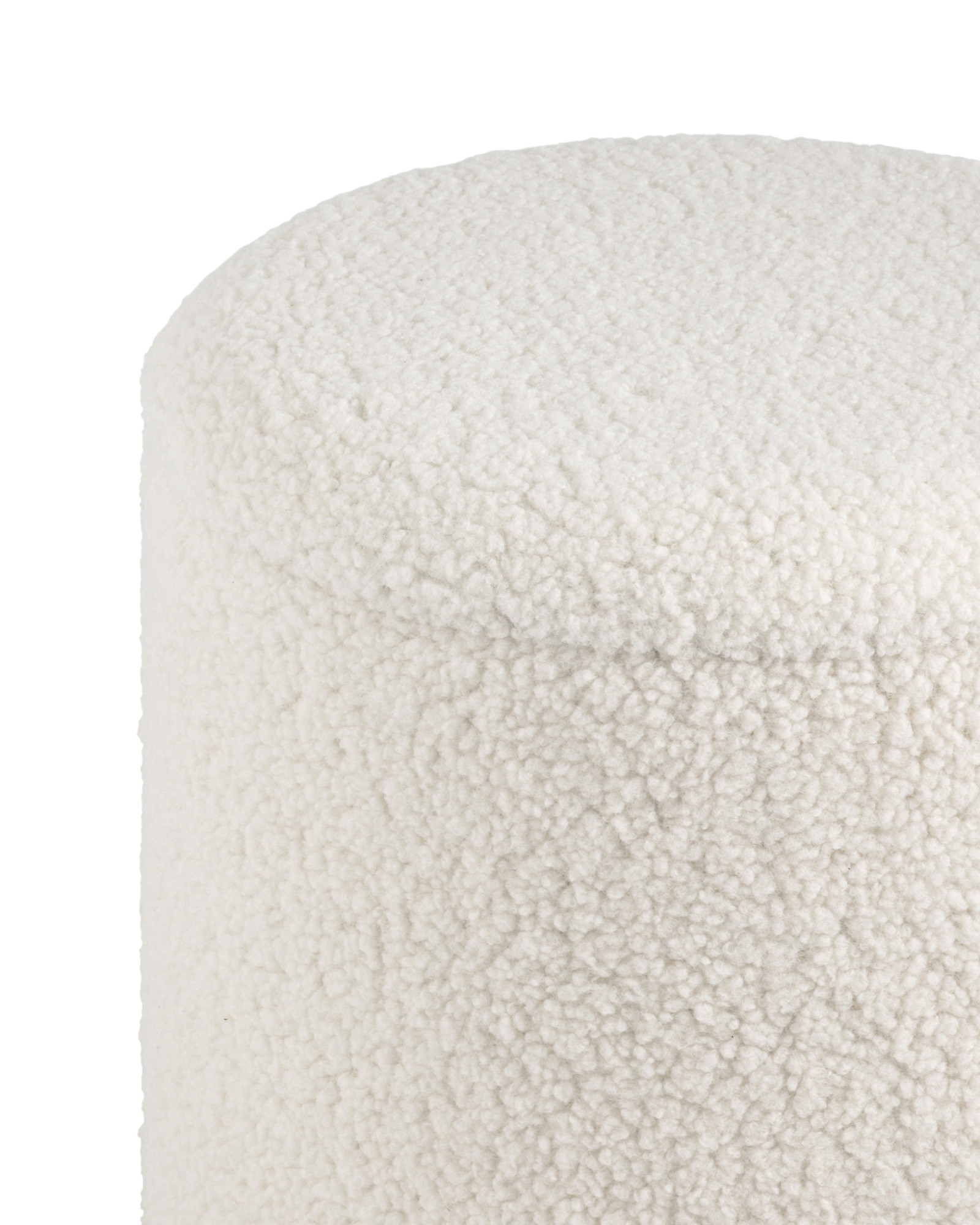 Пуф с ящиком Долли S тедди белый Stool Group