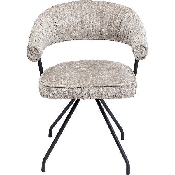 Стул вращающийся Arabella Grey KARE 87358
