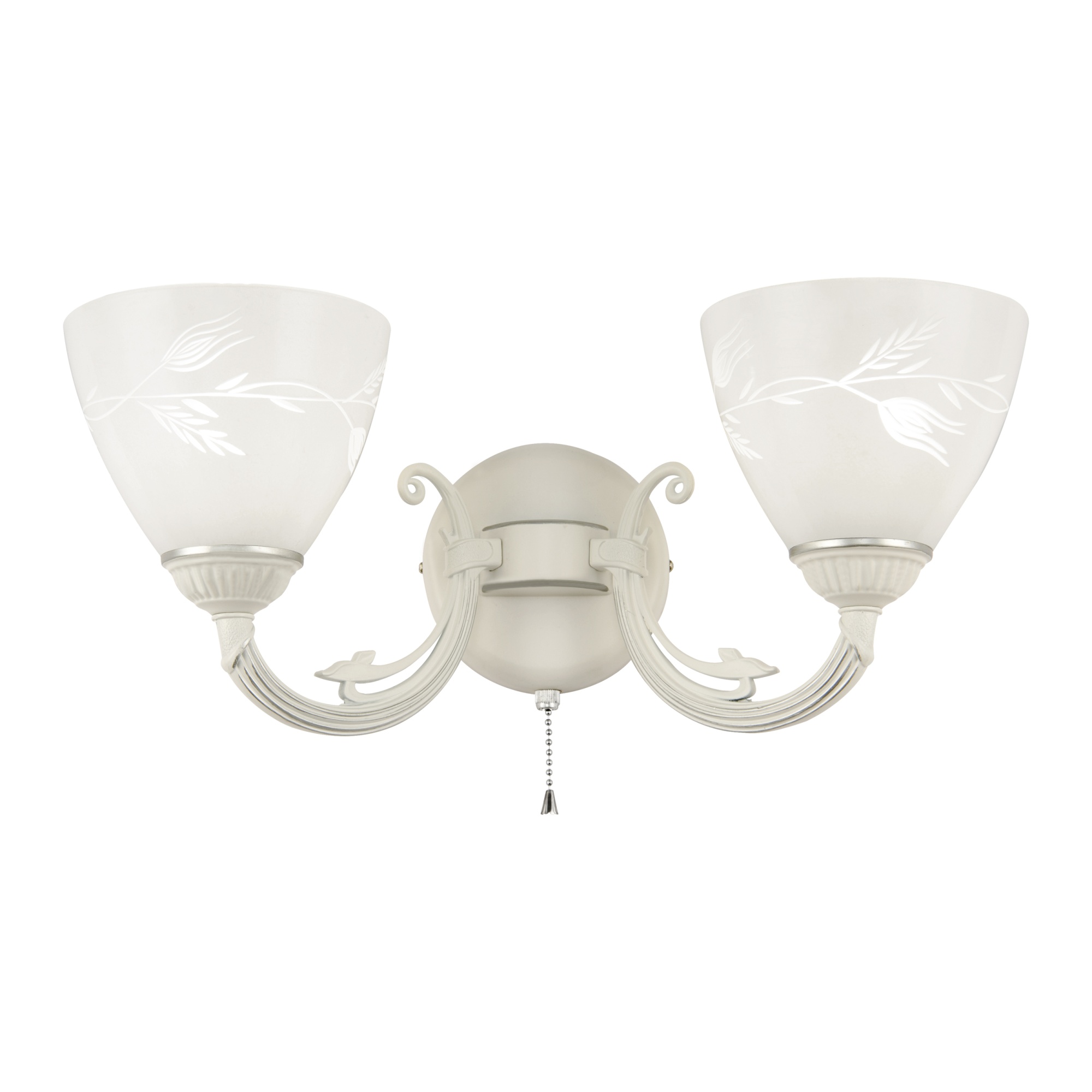 Бра с плафонами 343659/2W WT+SL Arte Milano