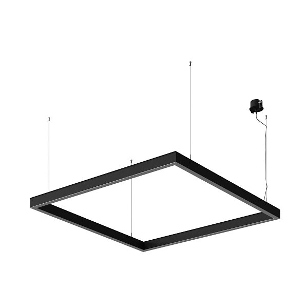 Подвесной светодиодный светильник Ledron SKYLINE Basic 835 Black 4000K