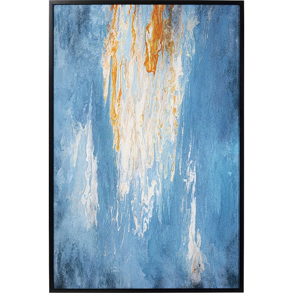 Картина в раме Artistas Blue 120x180 см KARE 56237