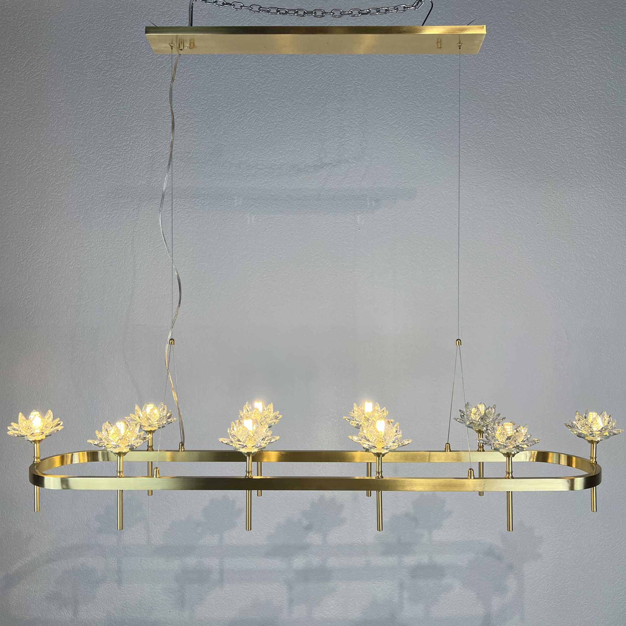 Подвесная Люстра Lotos Long 10 By Imperiumloft