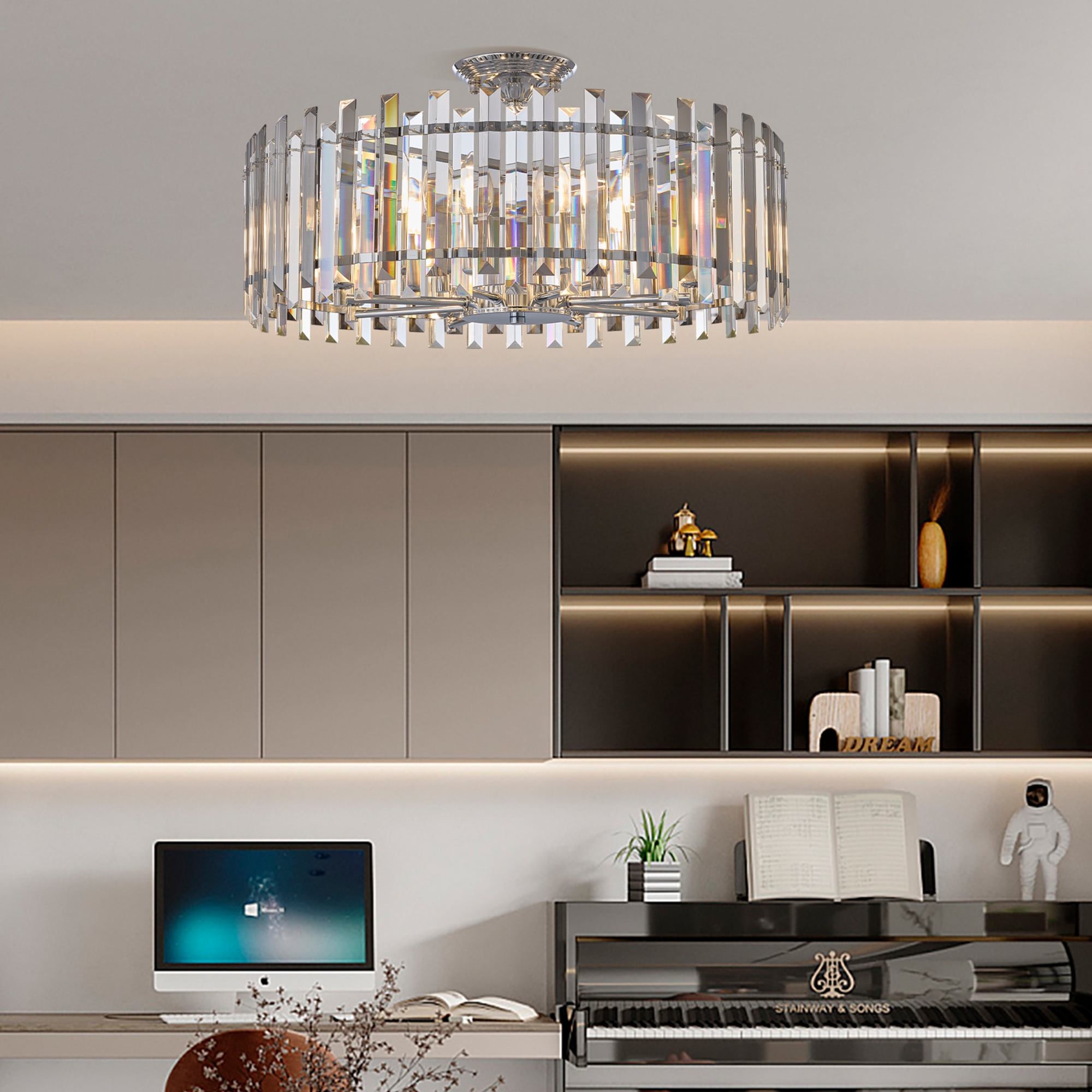 Люстра 375209/8/80/580 CR Arte Milano