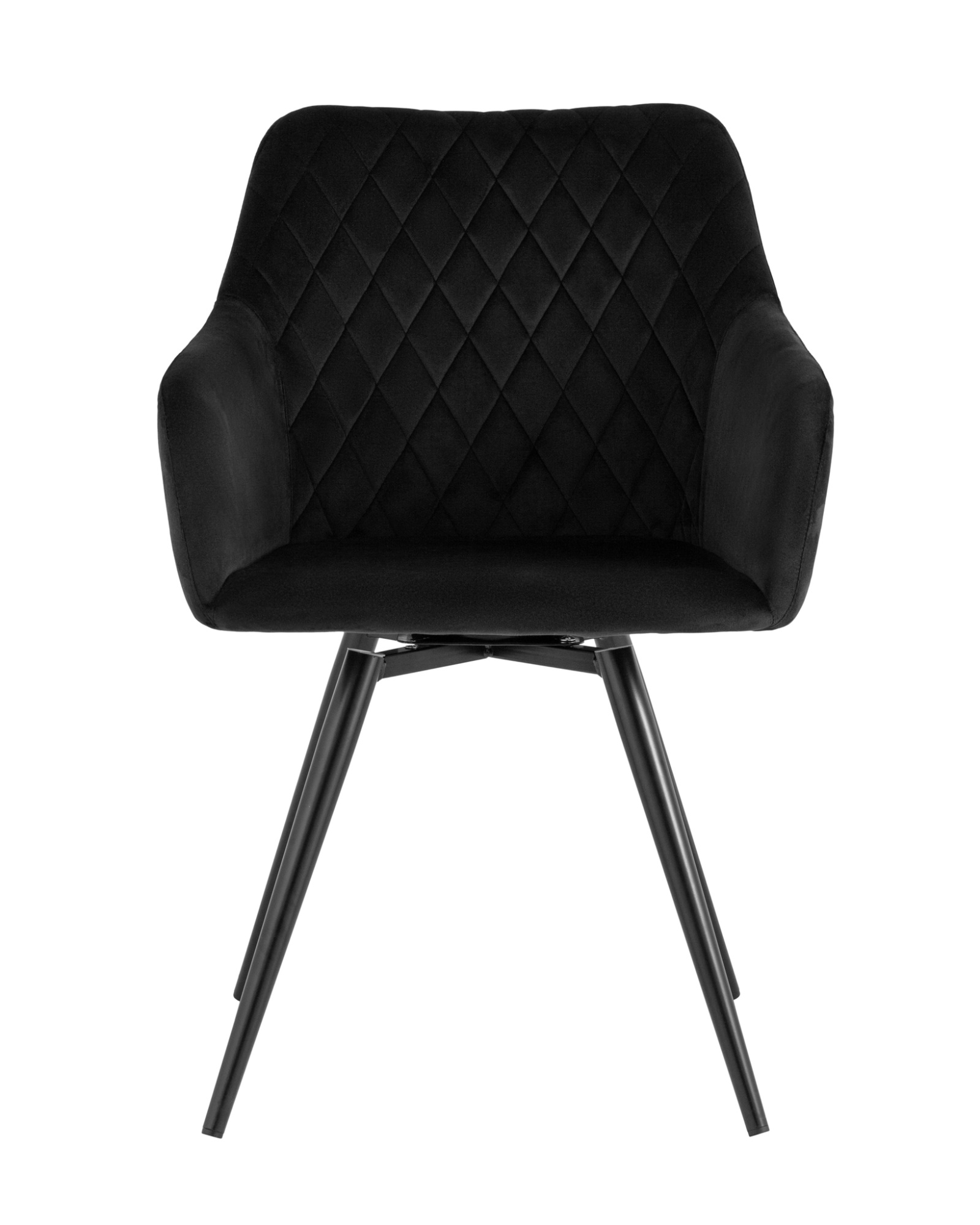 Стул вращающийся Дастин велюр черный Stool Group