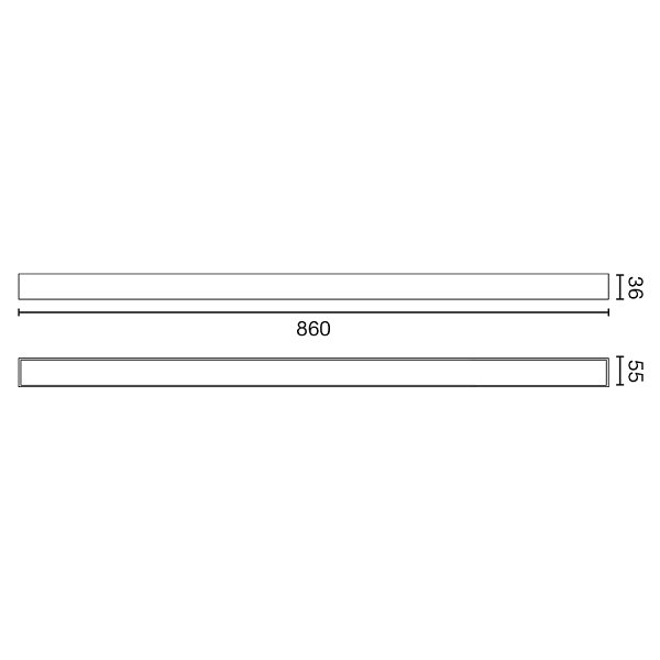 Встраиваемый светильник Via EVO 860 20W 3000K черный PRISM. Faro