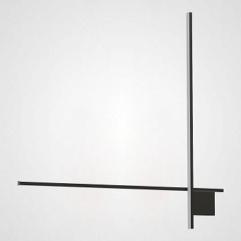 Настенный светильник STICH B L80 Black by ImperiumLoft