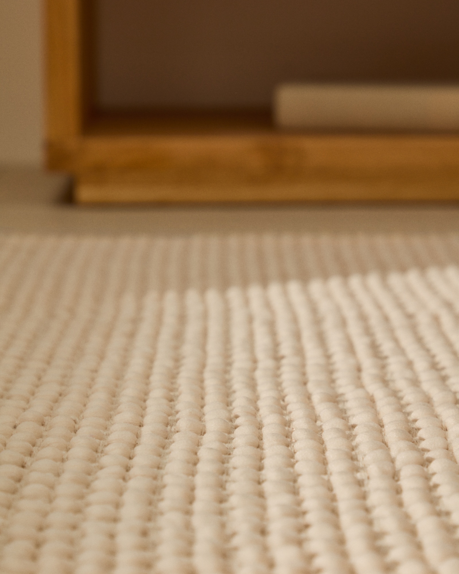 Ковер Mascarell из хлопка и полиэстера белого цвета 160 x 230 см La Forma (ex Julia Grup)