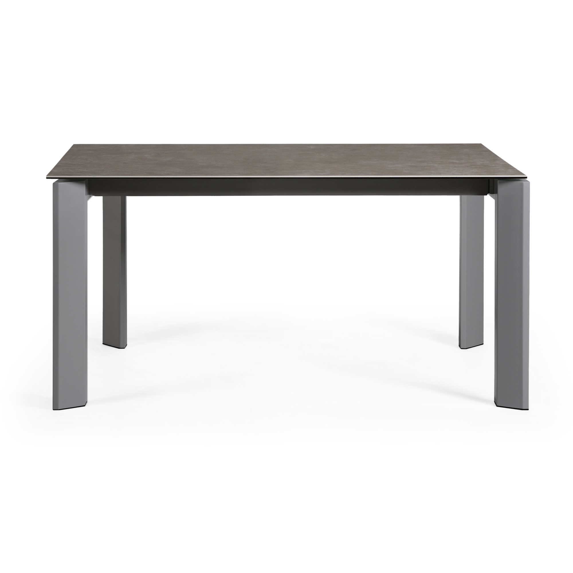 Стол Atta 160 (220) x90 антрацит, серый, керамика La Forma (ex Julia Grup)