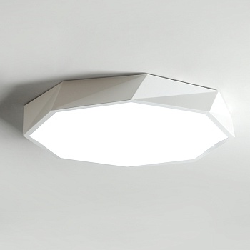 Потолочный светильник GEOMETRIC A D40 White by ImperiumLoft