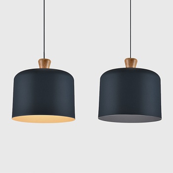 Подвесной светильник Fuse lamps D30 Black by ImperiumLoft