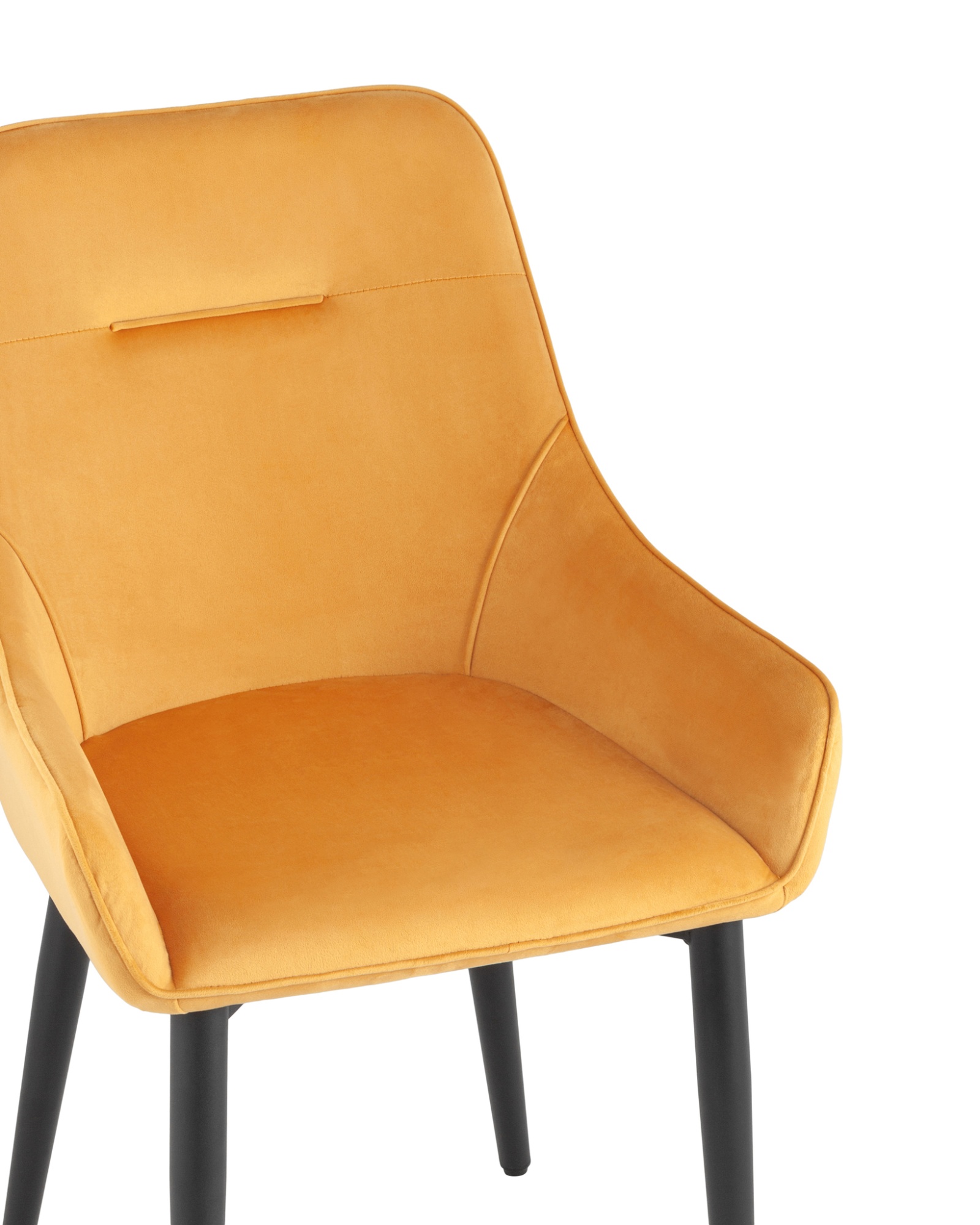 Стул Диана велюр оранжевый Stool Group