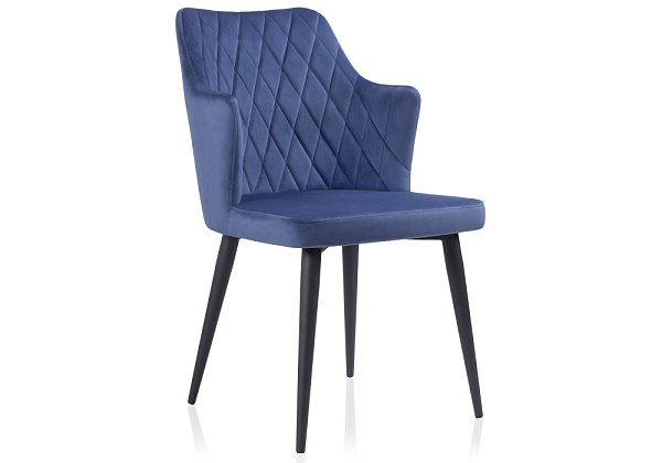 Стул Woodville Velen dark blue 15029