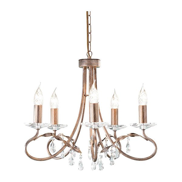 Люстра Elstead CRT5 SILVER/GOLD