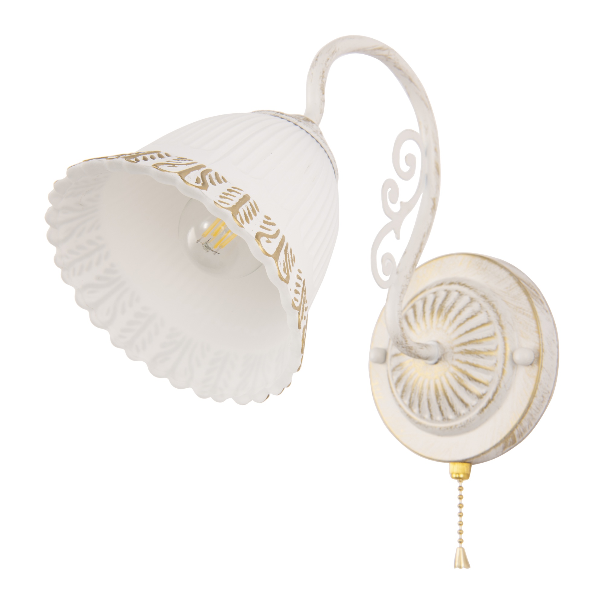 Бра с плафонами 340800/1W WT+G Arte Milano