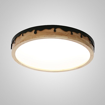 Потолочный светильник DROPLAP D32 Black by ImperiumLoft