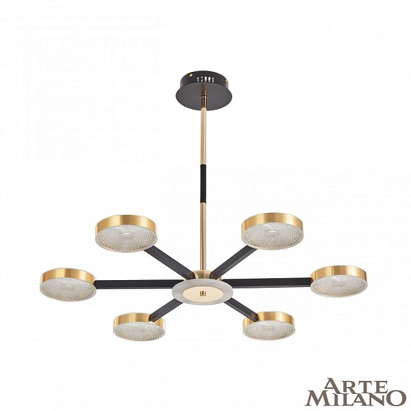Люстра светодиодная 272079/6 BK/GD Arte Milano