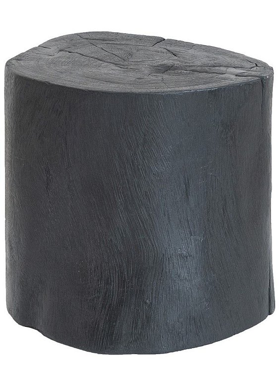 Столик акцентный из дерева суара Glasar 72309-BLAC