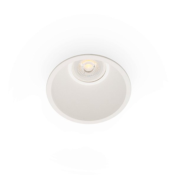 Встраиваемый круглый светильник Fresh белый  IP44 Faro