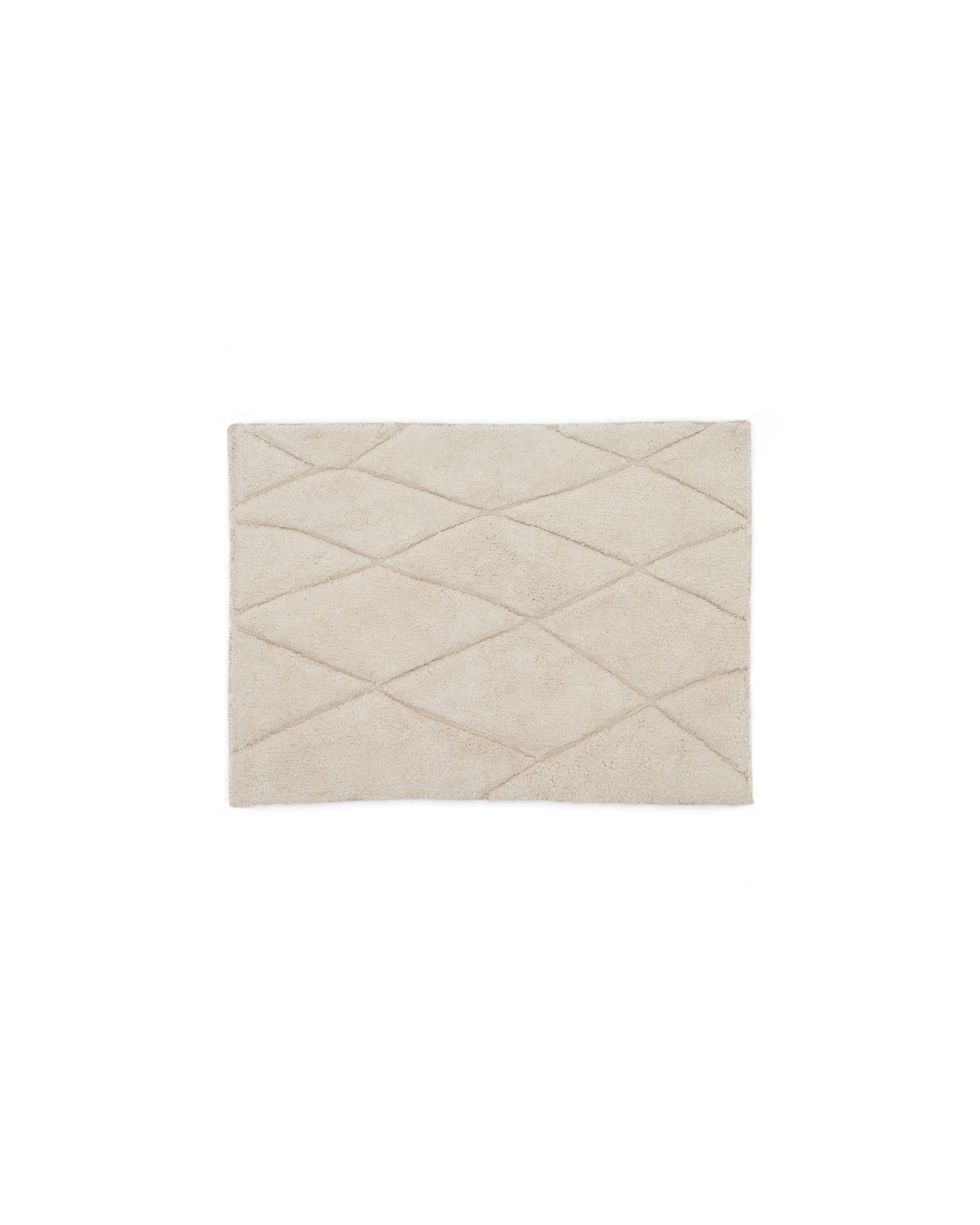 Коврик для ванной Nyana белый хлопковый 50 x 70 см La Forma (ex Julia Grup)