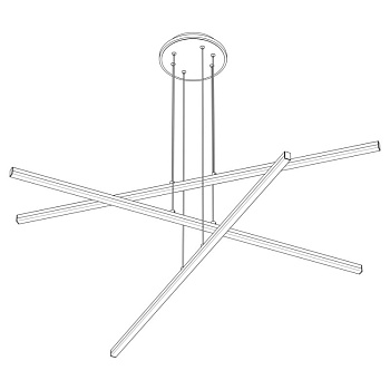Подвесная люстра Citilux CL203731