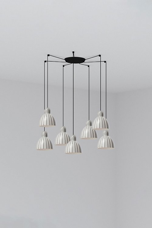 Подвесной светильник Venice 7L Stripes Faro