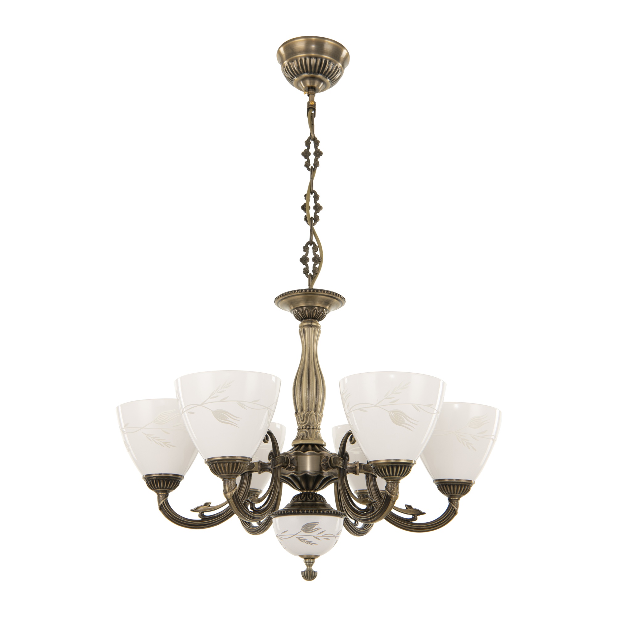 Люстра с плафонами 343659/6 AB Arte Milano