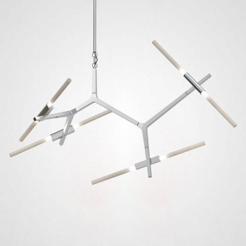 Люстра Агнес Chandelier Summer 8 Silver by ImperiumLoft