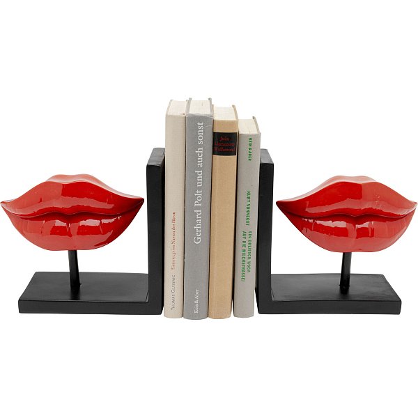 Держатель для книг Lips Red ( 2/Set) KARE 57218
