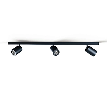 Потолочный светильник Noon 3L вороненая сталь Aromas del Campo