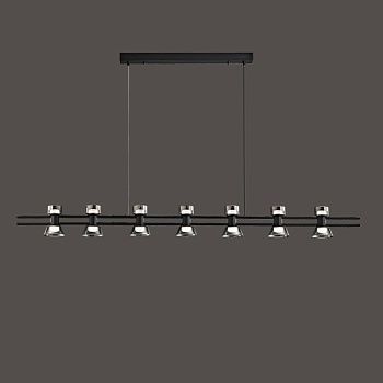 Подвесной светильник BLASIUS LONG L140 Black by ImperiumLoft