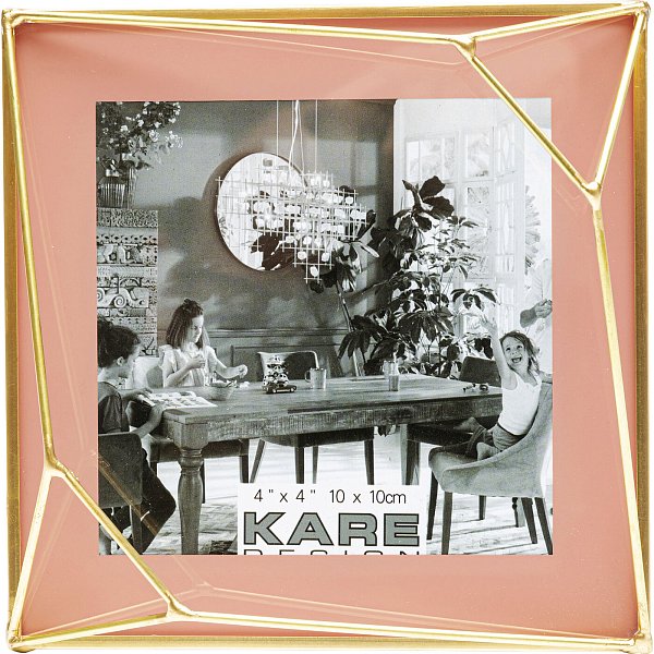 Фоторамка Art Pastel Pink 10x10 см KARE 60853