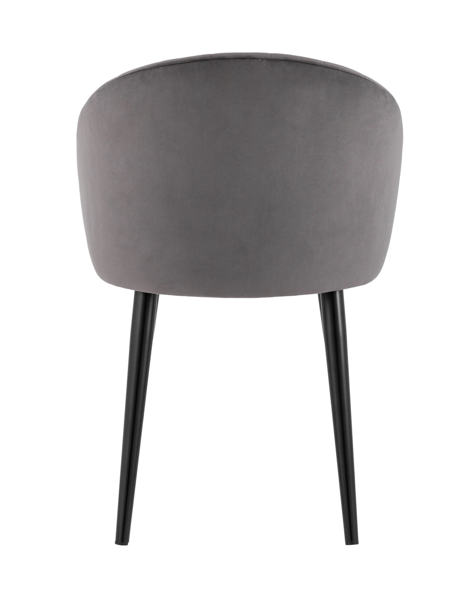 Стул с подлокотниками Брюссель велюр тёмно-серый Stool Group