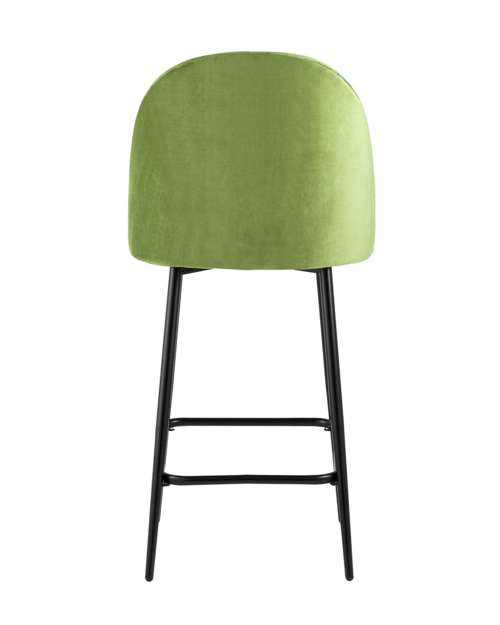 Стул полубарный Марсель велюр травяной Stool Group