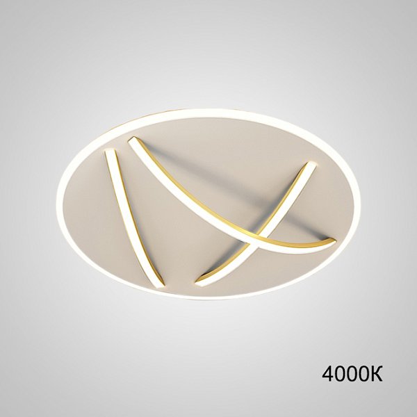 Потолочный светильник HAFTOR D40 Gold 4000К by ImperiumLoft