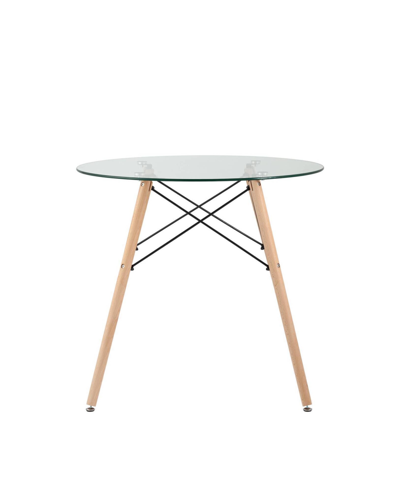 Стол DSW D80 стеклянный Stool Group