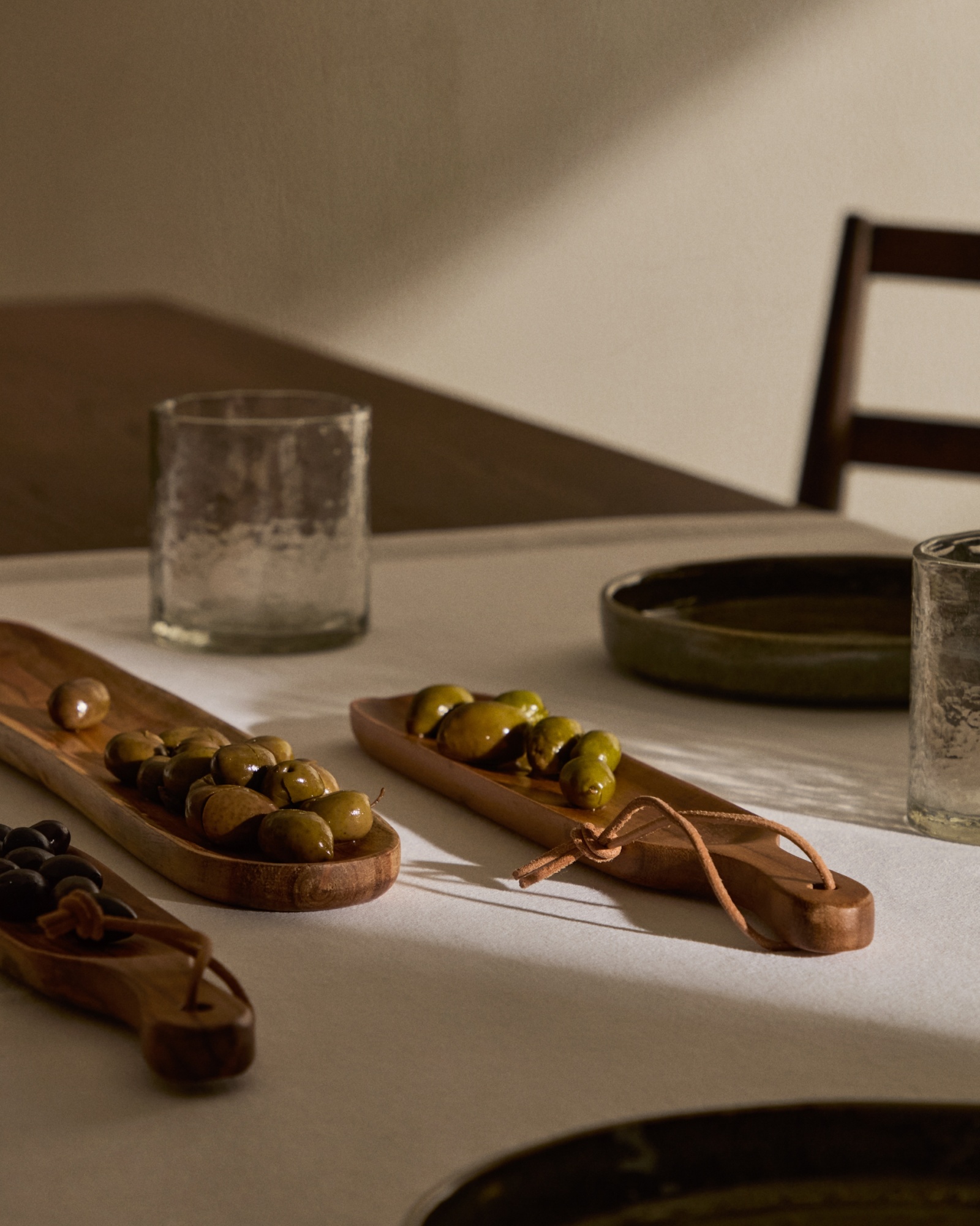 Selvira набор из 3 сервировочных досок из дерева акации La Forma (ex Julia Grup)