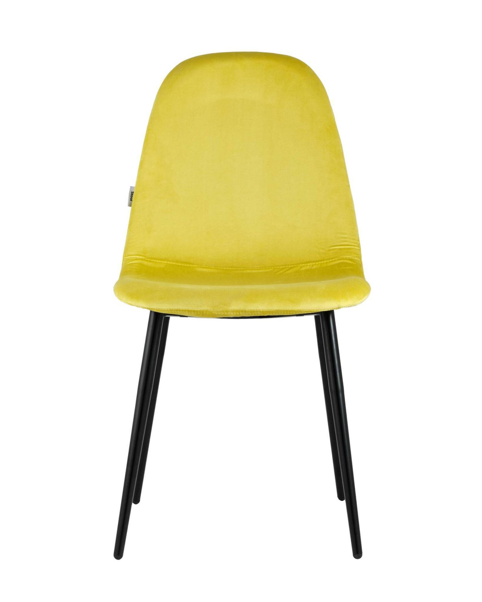 Стул Норман велюр желтый Stool Group