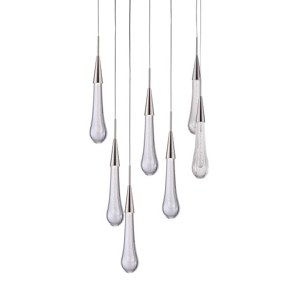 Подвесной светильник Delight Collection Pour 7A satin nickel
