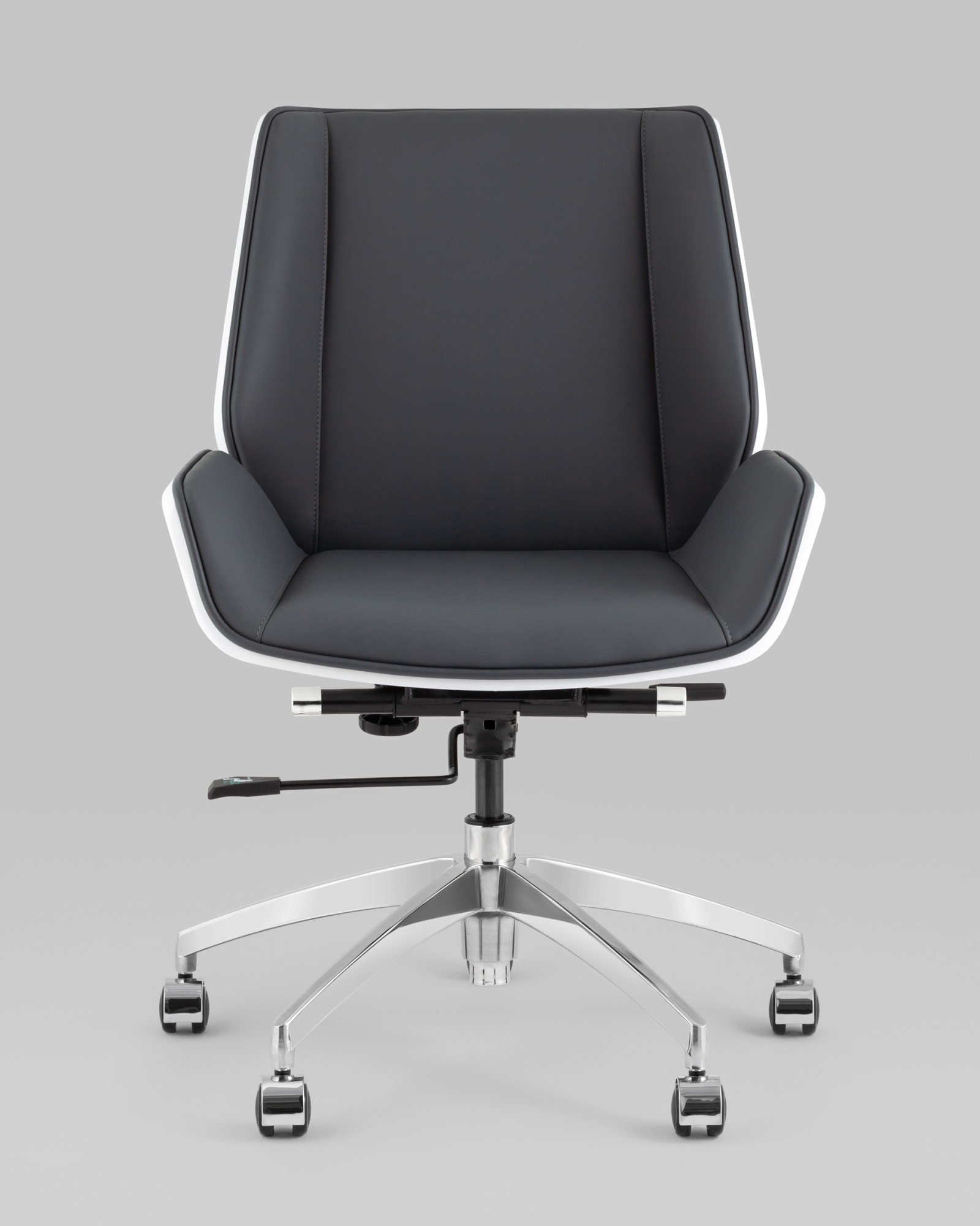 Кресло офисное TopChairs Crown SN серо-голубой Stool Group