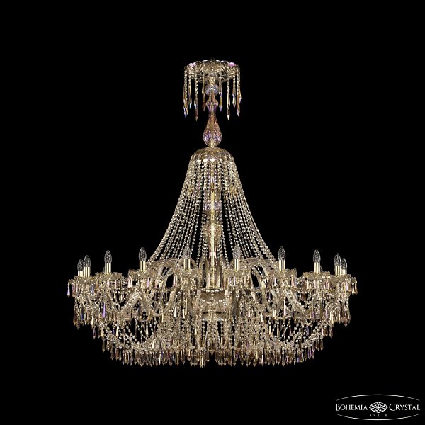 Люстра хрустальная 1403/20/530/XL-160 G M801